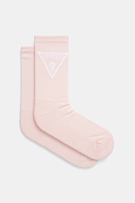Guess calzini ELLEN donna colore bianco V2GZ00 ZZ00I