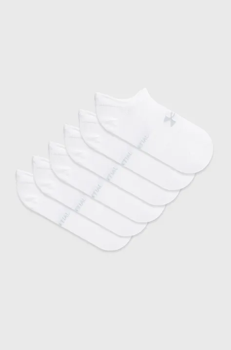 Шкарпетки Under Armour (6-pack) 1370542 жіночі колір білий