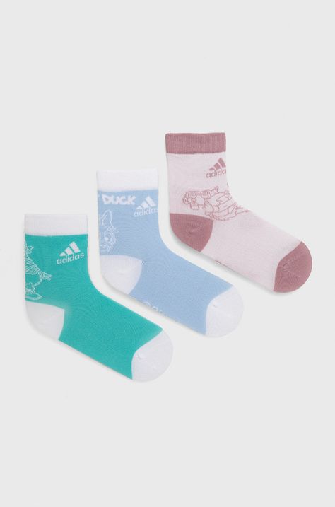 adidas - Детски чорапи (3 чифта) H44304