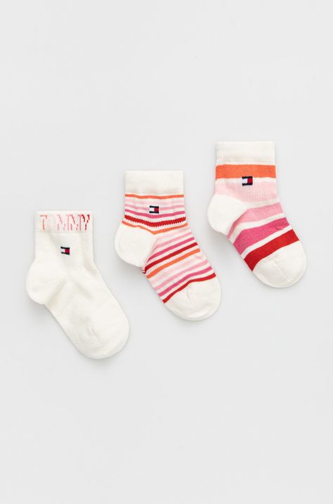 Tommy Hilfiger - Παιδικές κάλτσες (3-pack)