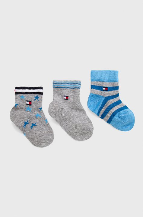 Tommy Hilfiger - Παιδικές κάλτσες (3-pack)