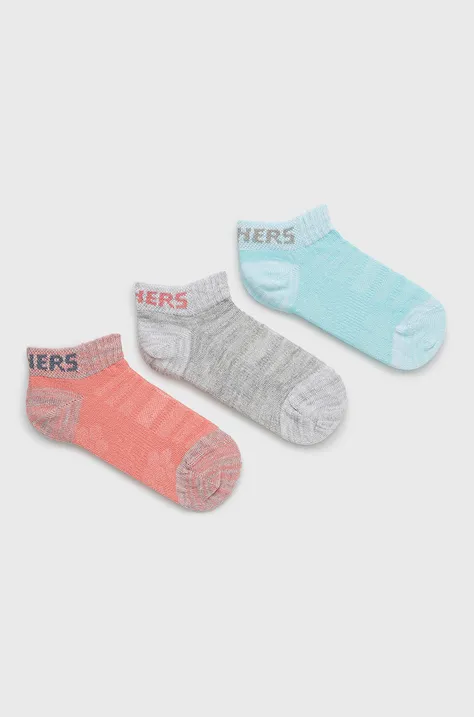 Detské ponožky Skechers (3-pak)