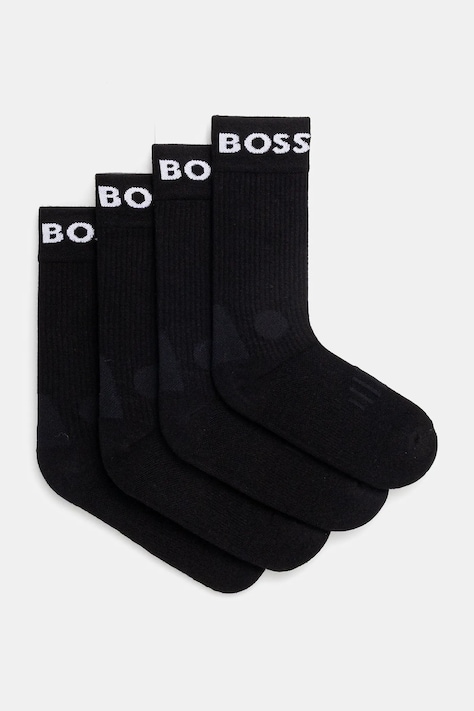 Шкарпетки BOSS 2-pack колір чорний 50469747