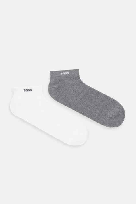 BOSS Κάλτσες ανδρικές βαμβακερές 2P AS uni CC 2-pack γκρί 50469849