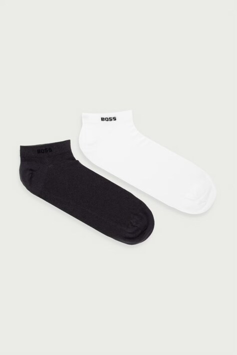BOSS Ponožky pánské bavlněné 2P AS uni CC 2-pack černé 50469849