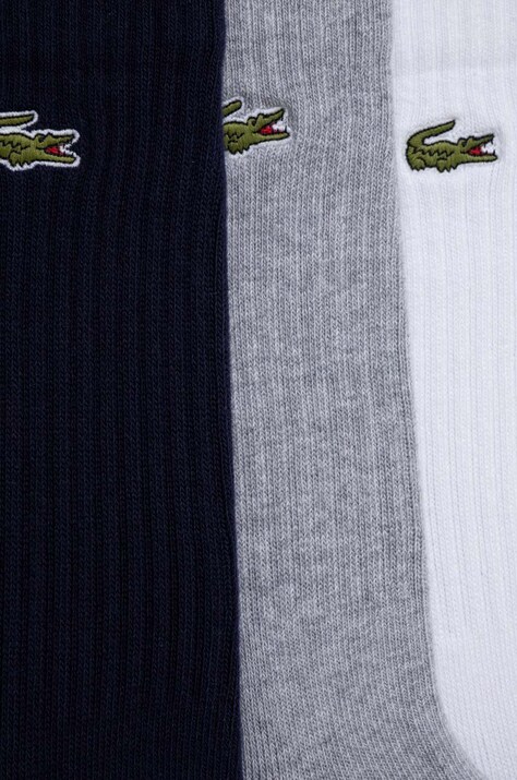 Шкарпетки Lacoste — SS22-LGM0CL, барвистий — фото 2