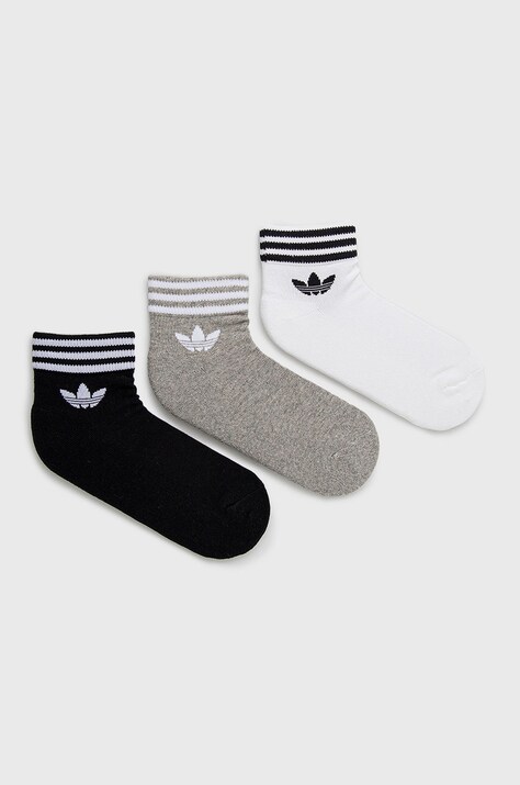 adidas Originals skarpetki (3-pack) kolor biały HC9550