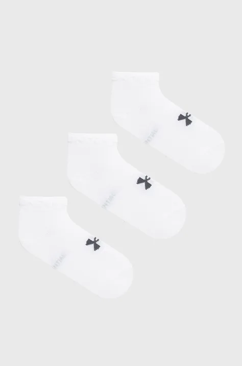 Under Armour κάλτσες (3-pack) χρώμα: άσπρο