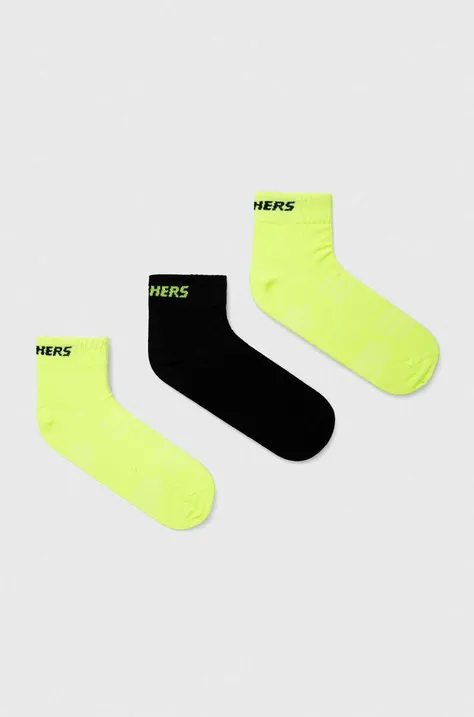 Κάλτσες Skechers χρώμα: πράσινο