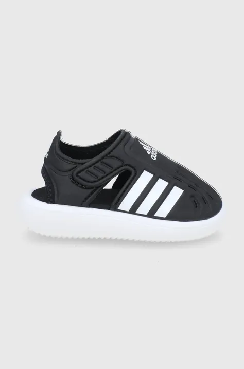 adidas sandale copii GW0391 culoarea negru