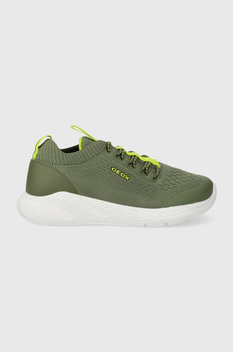 Geox sneakers pentru copii culoarea gri