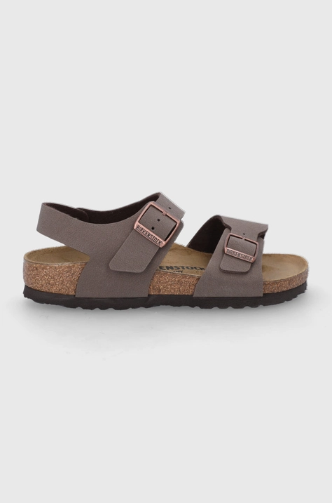 Birkenstock sandały New York kolor brązowy