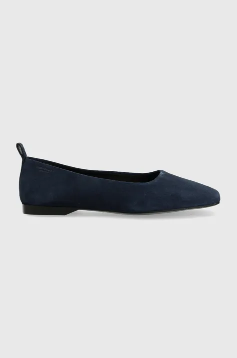 Μπαλαρίνες σουέτ Vagabond Shoemakers Shoemakers Delia χρώμα: ναυτικό μπλε