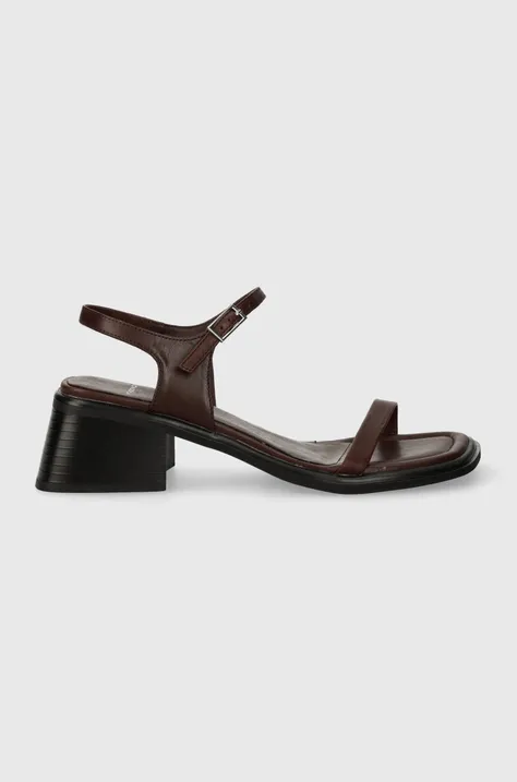 Kožené sandále Vagabond Shoemakers INES hnedá farba