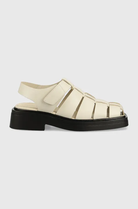 Кожаные сандалии Vagabond Shoemakers Eyra женские цвет бежевый