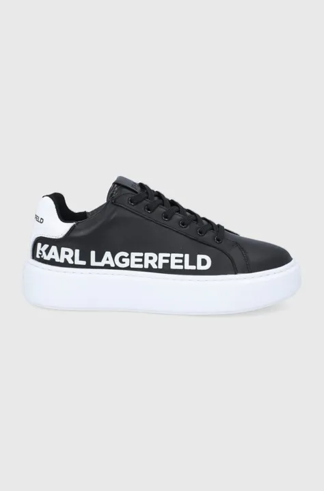 Черевики Karl Lagerfeld Maxi Kup колір чорний