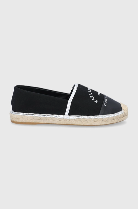 Espadrile Karl Lagerfeld Kamini boja: crna