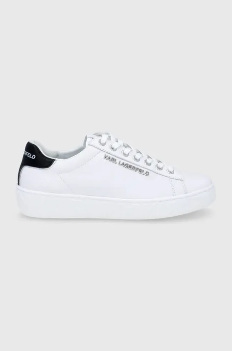 Παπούτσια Karl Lagerfeld Kupsole Iii χρώμα: άσπρο F30