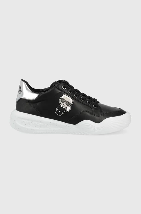 Karl Lagerfeld buty skórzane KAPRI RUN KL62830 kolor czarny