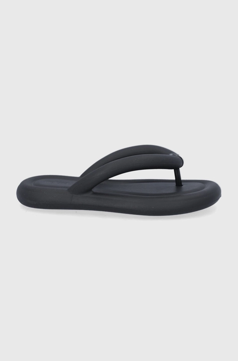 Melissa flip-flop fekete, női, lapos talpú