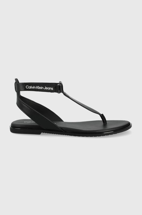 Kožené sandále Calvin Klein Jeans
