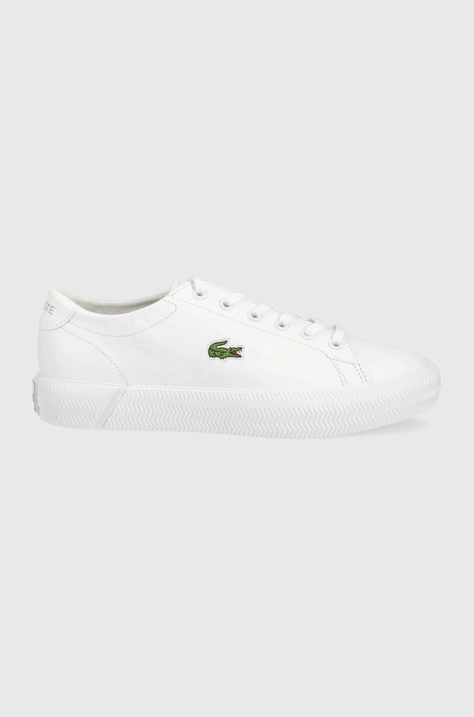 Lacoste ghete de piele Gripshot Bl 21 1 culoarea alb