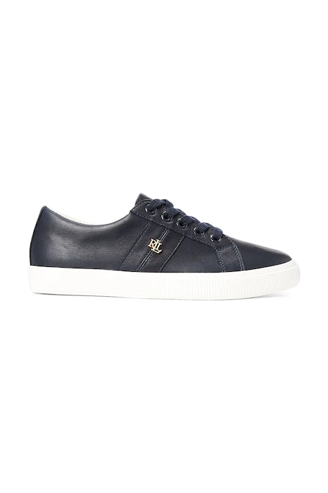 Lauren Ralph Lauren Buty skórzane Janson II kolor granatowy 802849533001