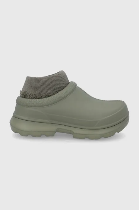 Гумові чоботи UGG жіночі колір зелений