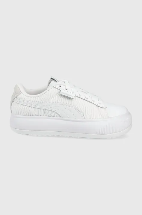 Puma Cali shoes Suede Mayu ST Wns white color