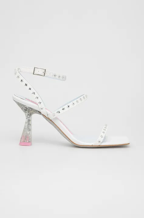 Sandále Chiara Ferragni biela farba