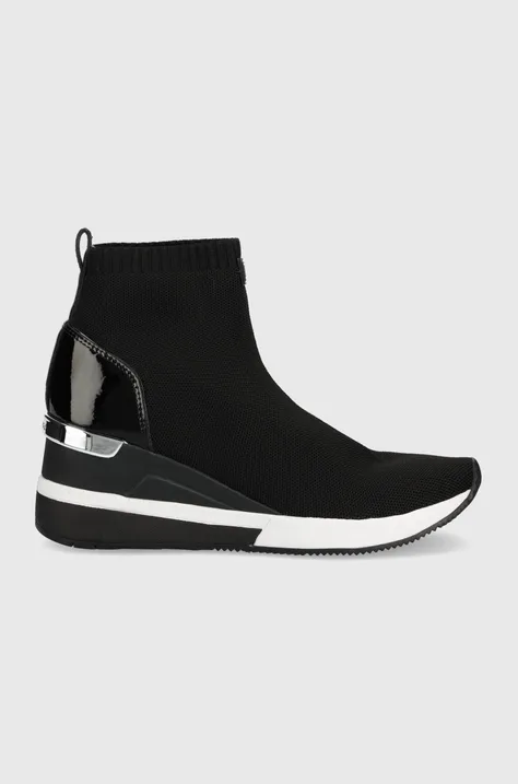 MICHAEL Michael Kors sneakersy SKYLER BOOTIE 43F7SKFE5D.001 kolor czarny