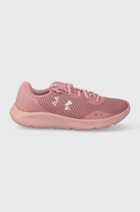 Παπούτσια για τρέξιμο Under Armour Charged Pursuit 3 χρώμα: ροζ