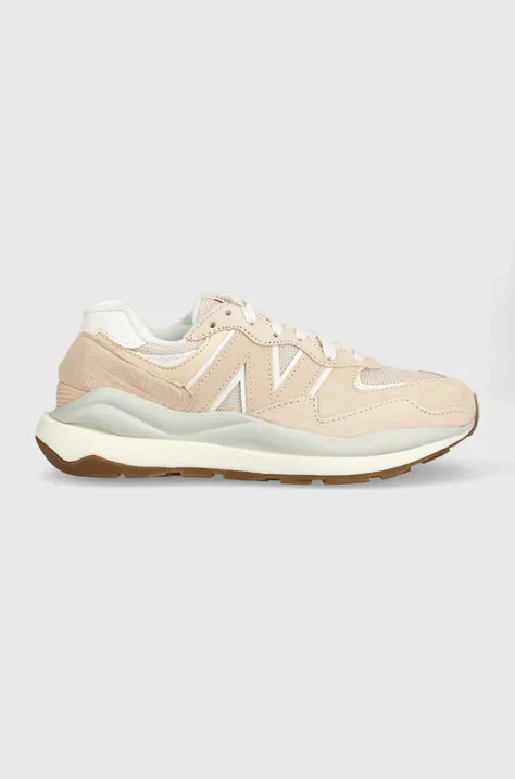 New Balance sneakers W5740GVC beige color