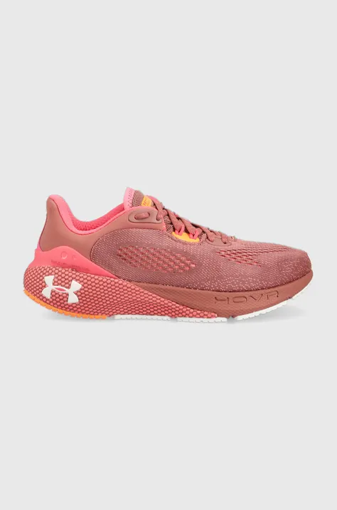 Tekaški čevlji Under Armour Hovr Machina 3 roza barva