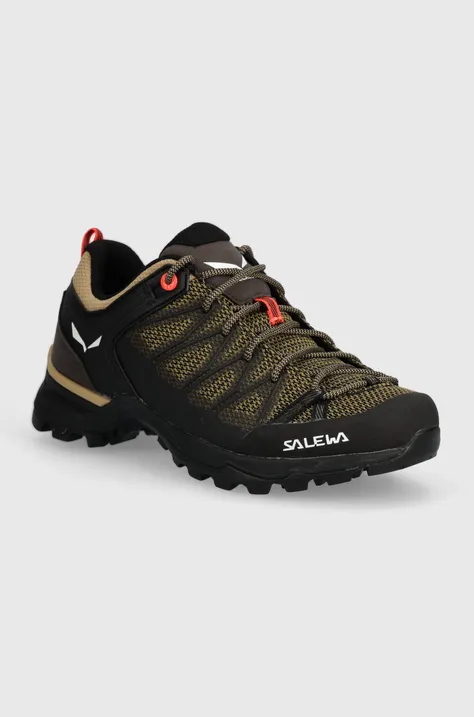 Cipele Salewa MTN Trainer Lite za žene, boja: bež, sa srednje toplom podstavom