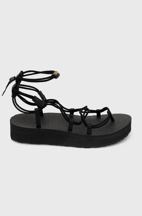 Sandále Teva W'S Midform Infinity dámske, čierna farba,, 1127890