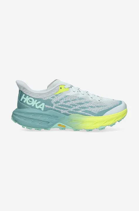 Hoka One One running shoes SPEEDGOAT 5 green color