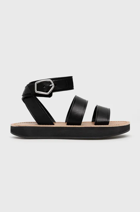 Kožne sandale Tiger Of Sweden Kiarella za žene, boja: crna