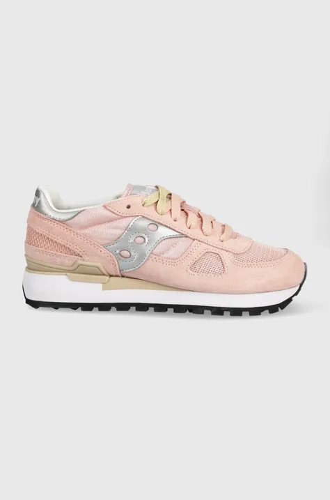 Saucony sneakers Shadow pink color