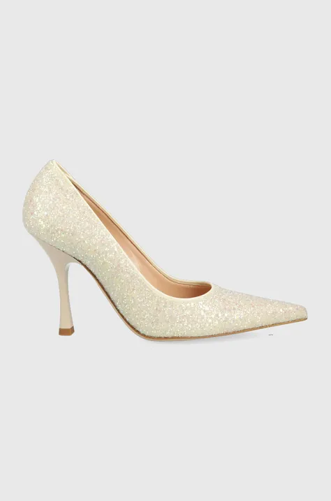 Γόβες παπούτσια Liu Jo Glam Leonie Hanne χρώμα: άσπρο
