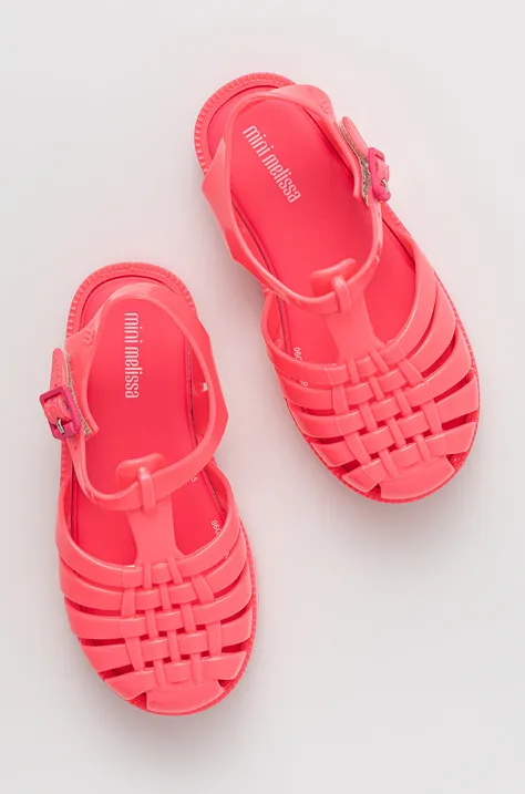 Дитячі сандалі Melissa колір рожевий