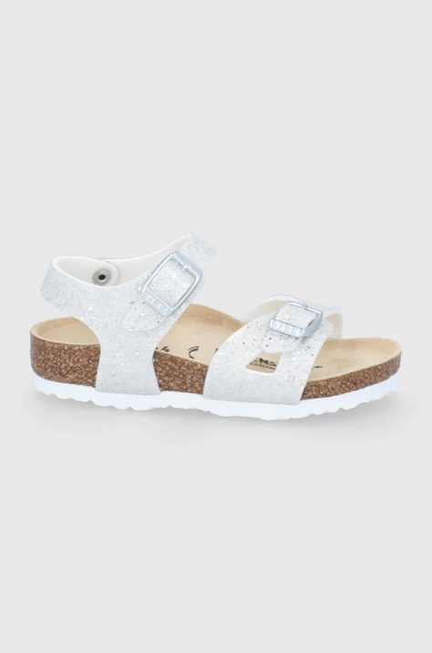 Дитячі сандалі Birkenstock колір білий