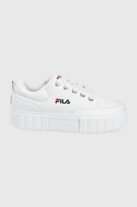 Fila buty dziecięce kolor biały
