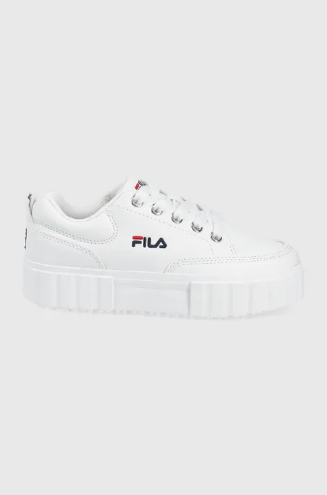 Детские ботинки Fila цвет белый