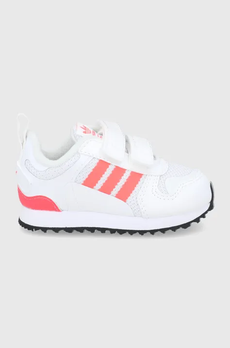 Detské topánky adidas Originals Zx 700 GY3300 biela farba