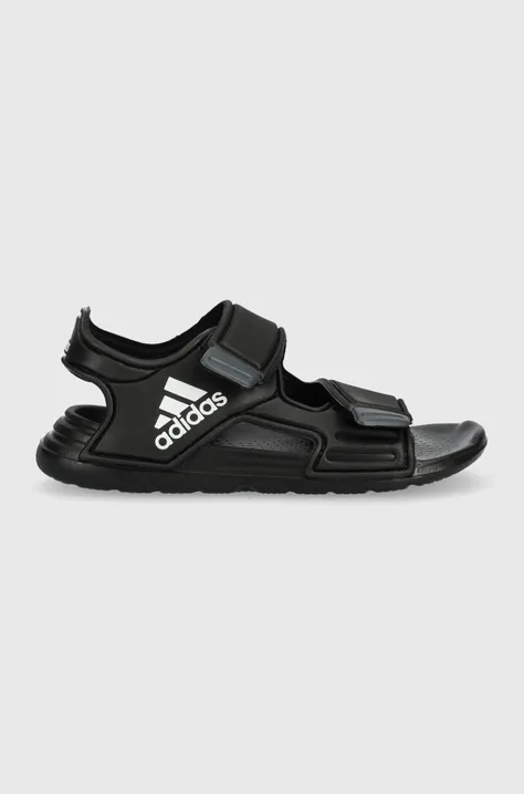 Дитячі сандалі adidas колір чорний