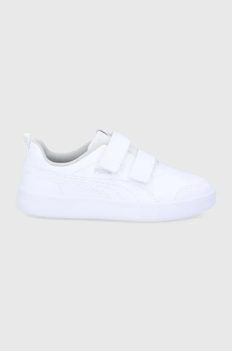 Dětské boty Puma 371543. bílá barva