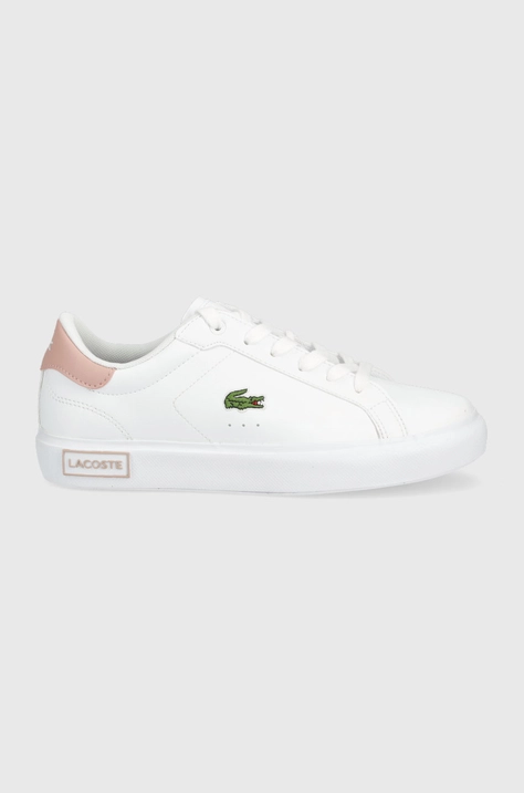 Lacoste sneakers pentru copii culoarea roz