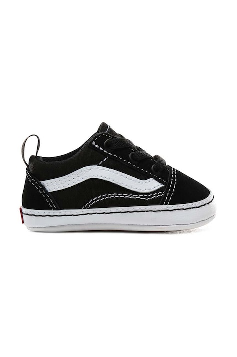 Παιδικά πάνινα παπούτσια Vans χρώμα: μαύρο