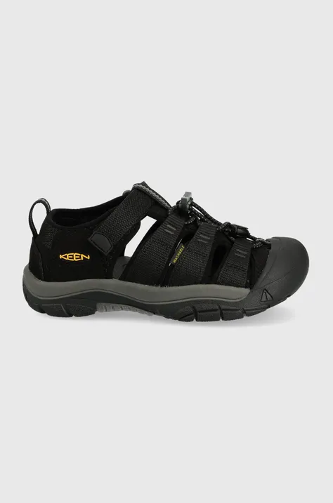 Detské sandále Keen čierna farba